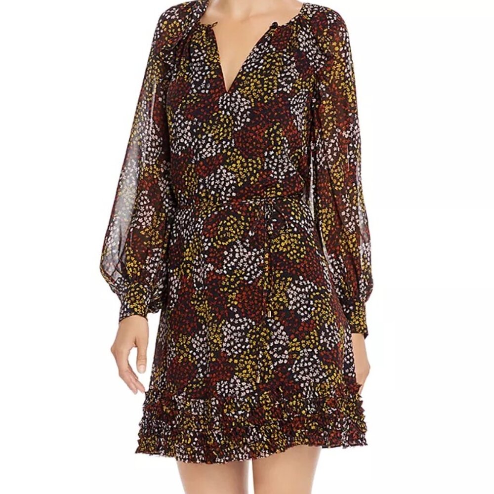 Joie Women's Donetta Printed Silk Dress in Small